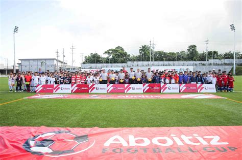 Aboitiz Football Cup: Fostering communities, nurturing young .